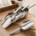 thumbnail image 3 of Redcolurful Functional Stainless Steel Shovel Ice Scoop for Kitchen Bar Sugar Flour Buffet Dry Foods, 3 of 7