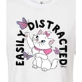 thumbnail image 3 of Disney - The Aristocats - Easily Distracted - Junior's Cropped Graphic T-Shirt, 3 of 5