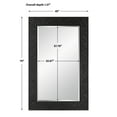 thumbnail image 7 of Uttermost Everest Satin Black Mirror 09803, 7 of 7