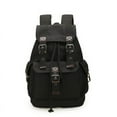 thumbnail image 4 of Stylish Adjustable Canvas Vintage Backpack - Perfect for Men and Teens - Large Capacity Drawstring Bag, 4 of 5