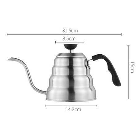 

Coffee Kettle Stainless Steel Pour Over Coffee Pot Drip Kettle With Thermometer