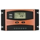 thumbnail image 1 of Controlador de carga de panel solar PWM inteligente con pantalla LCD USB dual de 30 A y 50 V, resistente al agua IP32, 1 of 12
