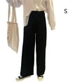 thumbnail image 4 of Guardurnaity Pantalones Mujer Pantalones Largos Pierna Ancha Pantalones Casuales De Mujer De Cintura Alta Prendas para la parte inferior del cuerpo, 4 of 6