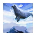 thumbnail image 1 of Harp Seal Ballet Dance - Canvas, 1 of 10