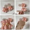 thumbnail image 4 of JDQJBZ Girl's Sandals Kids Ruffles Princess Style Slide Sandals for Beach Non Slip Summer, 4 of 5
