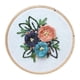 thumbnail image 3 of Juego completo de kit de inicio de bordado, kits de bordado a mano para principiantes con Flor azul, 3 of 9