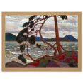 thumbnail image 1 of Tom Thomson The West Wind Algonquin Park Painting Artwork Framed Wall Art Print A4, 1 of 4