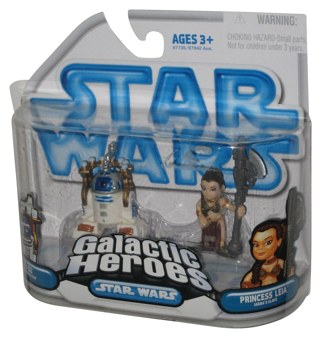 Playskool Star Wars Galactic Heroes Princess Leia Jabba Palace hasbro figure toy 