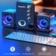 thumbnail image 5 of ¡Ofertas de verano en liquidación para el hogar! ¡Ofertas de liquidación en Zeceouar! Audio para computadora, audio de escritorio, bocina pequeña para el hogar, mini subwoofer, multimedia, 5 of 8
