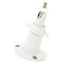 2 Pcs Security Camera Wall Mount Adjustable Indoor Outdoor Mount for Pro CCTV Camera and Other Camera (White)