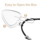 thumbnail image 3 of Houderco 1Jgo Portátil Transparente Para Púas De Guitarra Con Pulsera Y Protector Compacto, 3 of 8