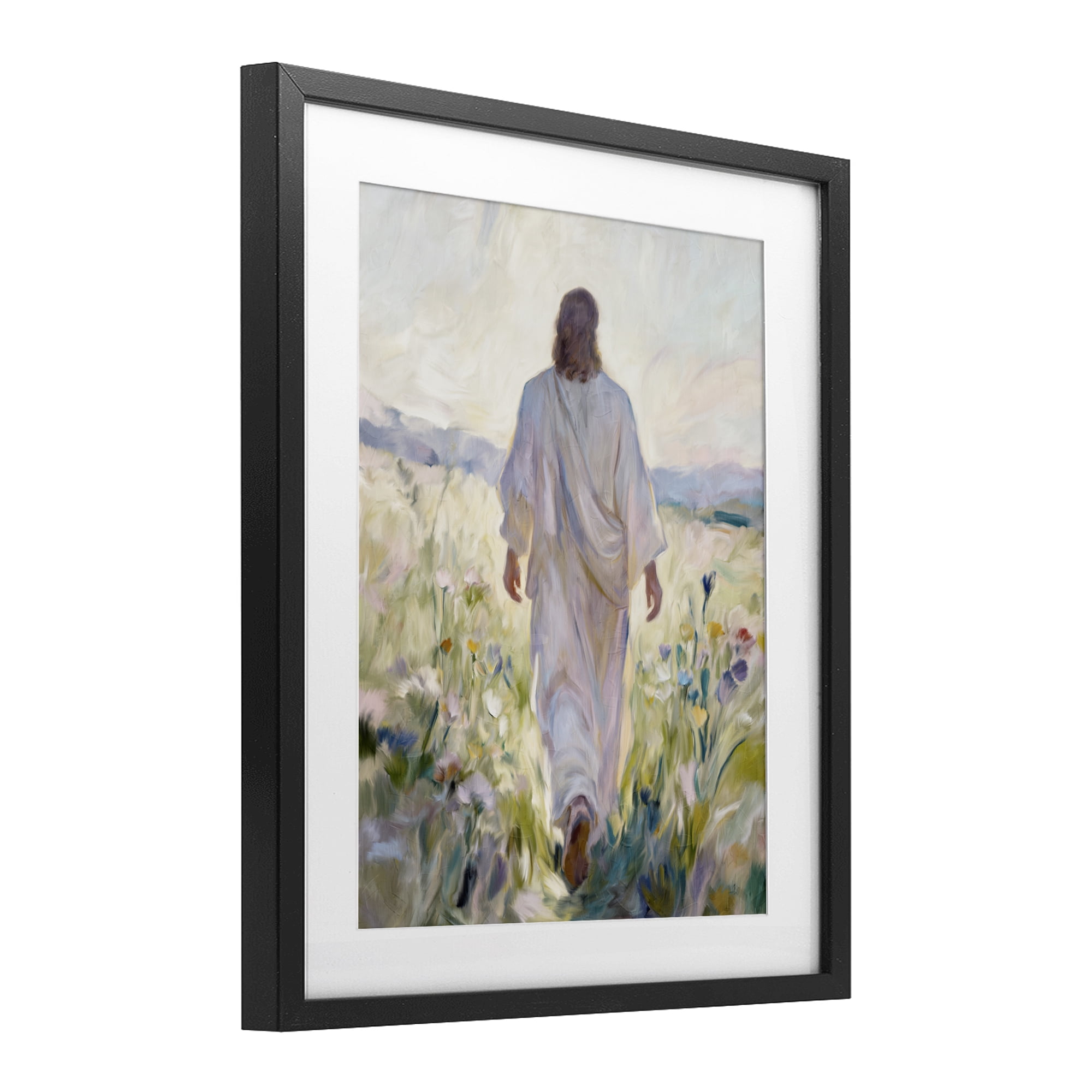 Stupell Industries Wildflower Faithful Follower Black Framed Print Under Glass, design by Kim Allen