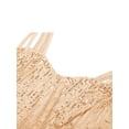 thumbnail image 4 of Franhais Women’s Casual V-neck Backless Camisole Fashion Solid Color Sequin Ruffle Suspender Tops, 4 of 9