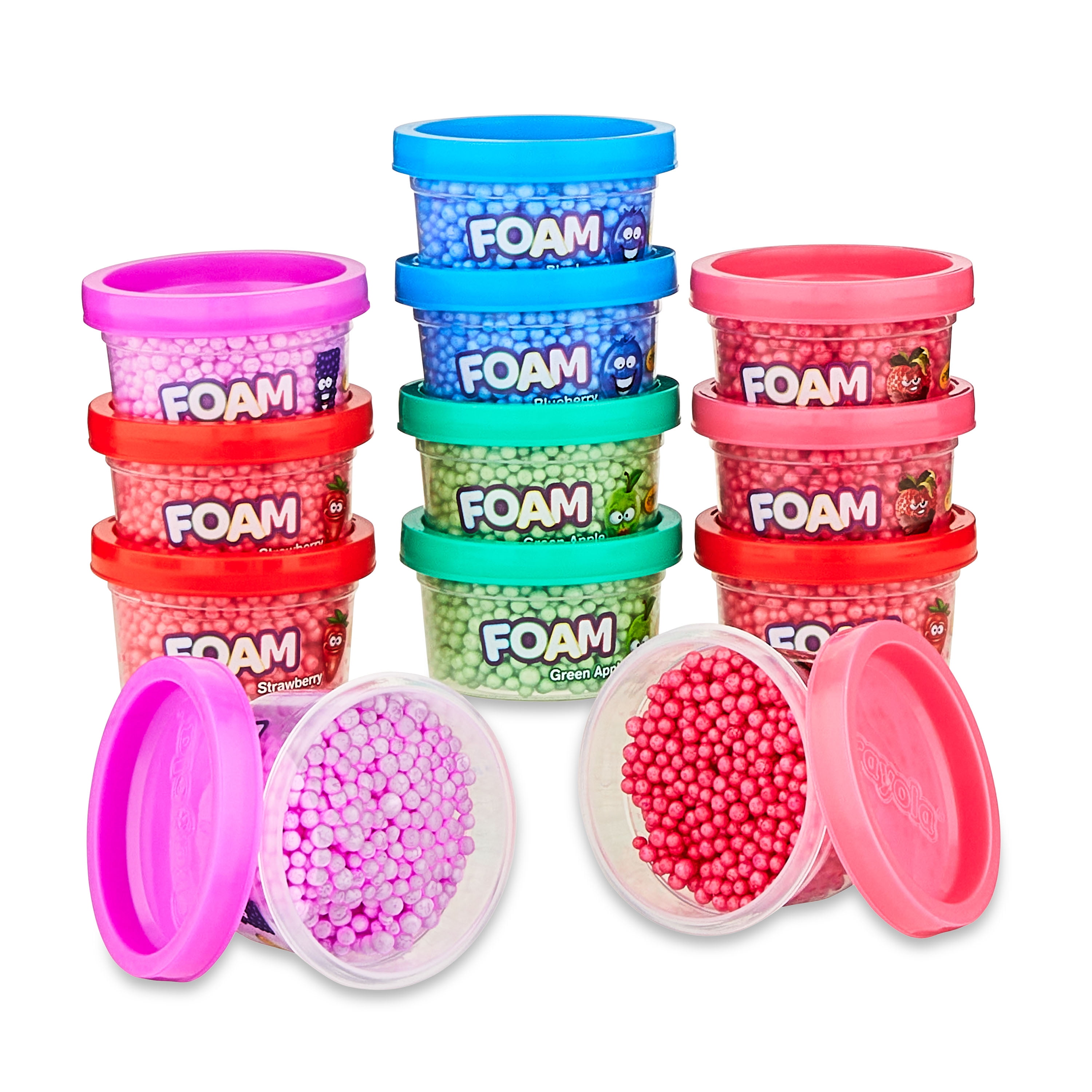 Crayola Silly Scents Foam 12pk 1oz Tubs Assorted Colors and Scents