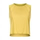 thumbnail image 1 of Ropa de yoga ligera y transpirable para primavera y verano, top para mujer con espalda hueca, de secado rápido, chaleco deportivo informal y holgado para fitness, 1 of 6