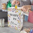 thumbnail image 6 of 20Pcs Baby Shower Party Favor Bags, Bloom Baby Gift Bag for Girls，Gender Reveal Gift Bag, Floral Paper Gifts Bag with Handle, 6 of 7