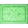 thumbnail image 1 of Ahgly Company Indoor Rectangle Persian Emerald Green Traditional Area Rugs, 3' x 5', 1 of 4