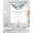 White, variant on Cartoon Cats Sheer Waterfall Valance Curtains for Window, Cute Cats Sleeping Dreams Clouds Watercolor Rod Pocket Sheer Topper Swag Curtains for Living Room, Kitchen 38.5"W x 47.2"L, 1 Panel