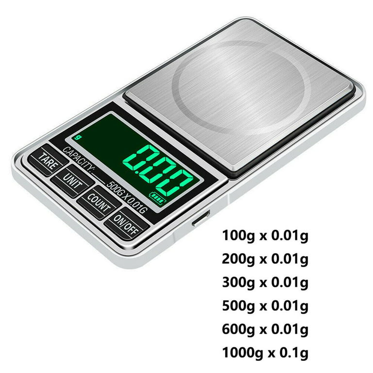 High Precision Mini Kitchen Electronic Scale, Charging Kitchen