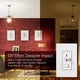 thumbnail image 4 of Interruptor de intensidad Lutron Skylark LED+ de 150 W, unipolar o de 3 vías, 4 of 7