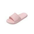 thumbnail image 2 of HBGVBA Womens Shower Shoes Striped Upper EVA Odor Summer Bathroom Shower Lightweight Indoor Home Comfortable Shoes 36, 2 of 5