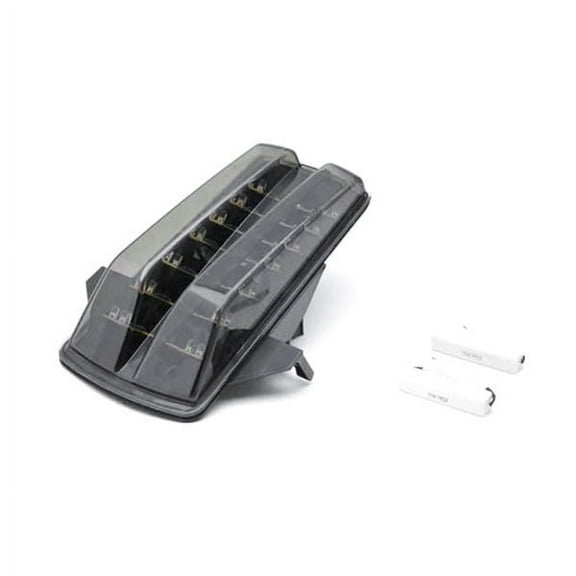 Krator Smoke LED Tail Light Integrated with Turn Signals Compatible with 2003-2009 Suzuki SV650 / SV650S / SV650A