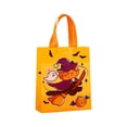 thumbnail image 2 of Clearance Under $0.29Halloween Goodie Bags, Reusable Non-Woven Treat Totes with Handles for Kids, Spooky Themed Party Favor Bags for Trick-or-Treat and Candy Collection, 2 of 4