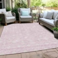 thumbnail image 6 of Addison Rugs Chantille Indoor/Outdoor Transitional Geometric Pink Washable Rectangle Rug, 8' x 10', 6 of 6
