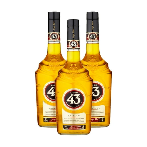 Pack 3 Licor 43 1 lt