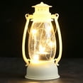 thumbnail image 4 of Lantern Lamp Vintage Design Romantic Atmosphere Lightweight Copper Wire LED Candle Light for Indoor, 4 of 8