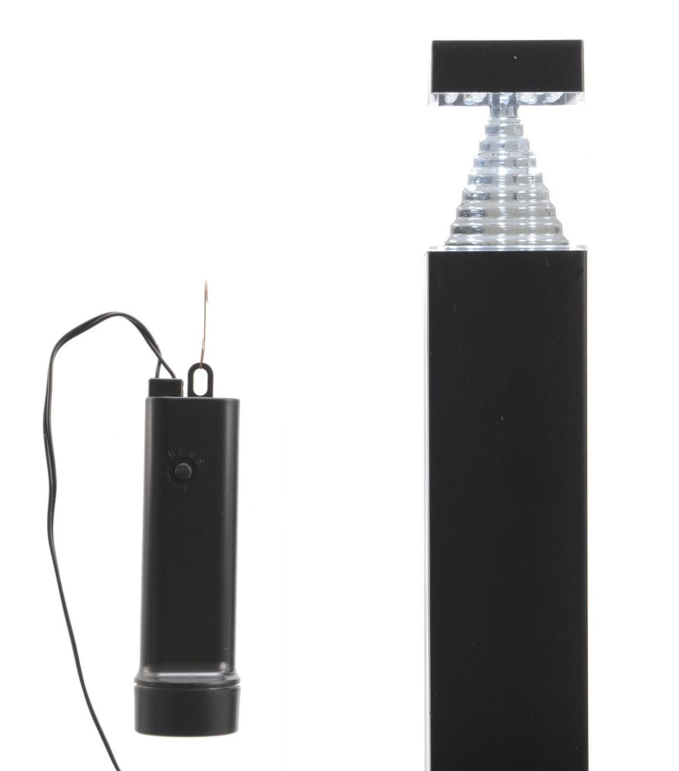 19" Cool White LED Durawise Battery Operated Outdoor Garden Light Stake