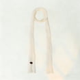 thumbnail image 3 of Krdevn Women Knit Scarf, Slim Long Decorative Narrow Neck Wrap for Fall Winter Fashion Outfit, 3 of 3