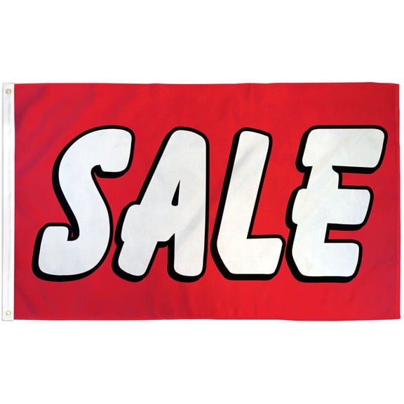 Sale Flag 3x5ft Business Flag Advertising Sign Sale Here RED WHITE 100D
