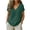 164#Dark Green, variant on Cotton Linen Shirts for Women Summer 2026 Boho Beach Casual Blouse Spring Trendy V Neck Loose Dressy Tops Black S