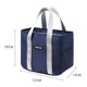 thumbnail image 3 of Bolsa Térmica Bolsa de almuerzo Oxford, bolsa enfriadora de alimentos con película de aluminio para oficinas escolares (azul oscuro) Sywqhk Para Estrenar, 3 of 6