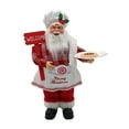 thumbnail image 1 of Christmas Doll Santa Claus Figurine Decoration Sitting Decor 30cm Holiday Statue Plastic DIY Gift 11\.8 Inch New Year  Type 3, 1 of 9