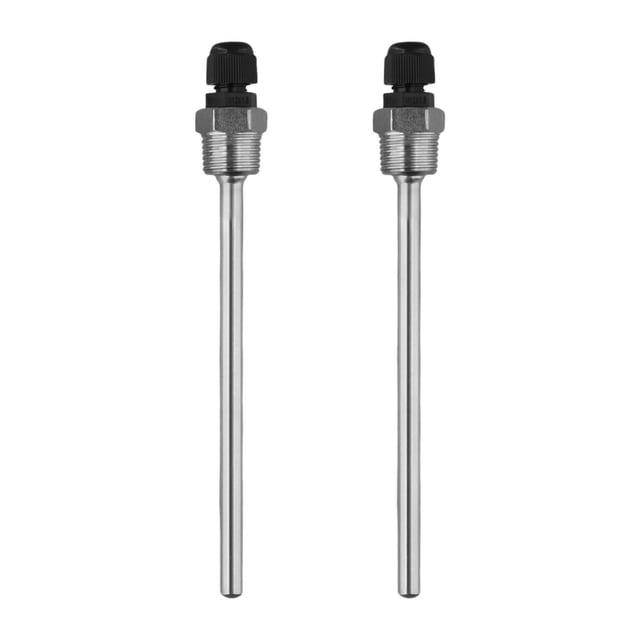 Thermowell Tubes de Protection Immersion 2 Pcs G34 Pouces Acier Inoxydable