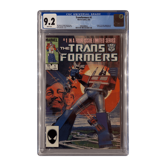 Transformers #1 - CGC 9.2 Comic Book