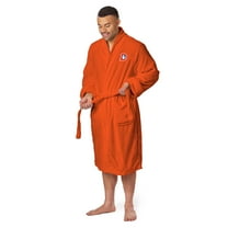 Men's The Northwest Group  Orange Denver Broncos Retro Logo Silk Touch Robe