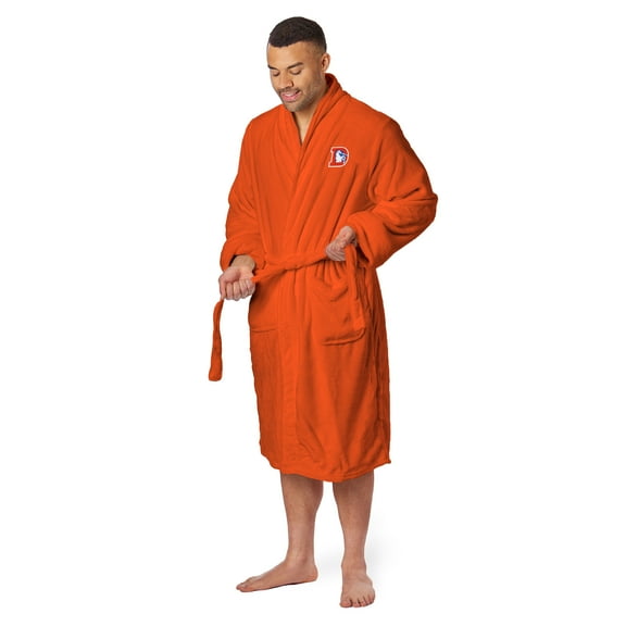 Men's The Northwest Group  Orange Denver Broncos Retro Logo Silk Touch Robe