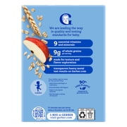 Gerber Toddler Cereal, Apple Multigrain Cereal, Multigrain & Fruit, Toddler Food 8 oz