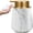 White, variant on Lgoejeher Ceramic Marble Pattern 13 oz Soap & Lotion Dispensers, 1 Count