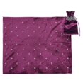 thumbnail image 4 of Altar Tarot Tablecloth Velvet Tarot Divination Tablecloth Purple, 4 of 5