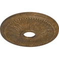 thumbnail image 3 of Ekena Millwork 18"OD x 3 3/4"ID x 1 1/2"P Bailey Ceiling Medallion (Fits Canopies up to 5 3/4"), Hand-Painted Rubbed Bronze, 3 of 6