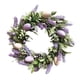 thumbnail image 2 of Corona de Pascua redonda con huevos pastel para colgar en la pared de la puerta principal, decoración verde. estilo E, 2 of 9