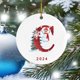thumbnail image 3 of Coche Decoraciones de Navidad 2025 Nuevo 26 Carta de Navidad Muñeco de Nieve Colgante de Navidad - Colgante de Coche de Acrílico Santa Navidad Muñeco de Nieve Decoraciones, 3 of 5