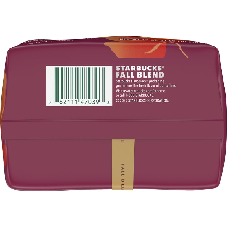 Starbucks Premium Seasonal Fall Blend, Medium Roast Ground Coffee