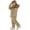 .Khaki, variant on Agkizg Kids Girls Clothing Set Snowsuit 2 Piece Waterproof Ski Jacket Bib Pants Winter Outdoor Set