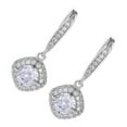 thumbnail image 4 of SPRING PARK Women Cubic Zirconia Hanging Drop Dangle Ear Hook Earring Jewelry Accessory Gift, 4 of 5