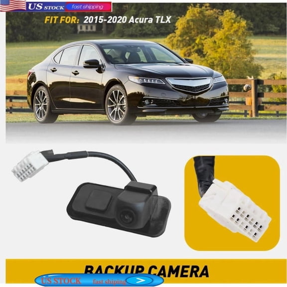 Car Reversing Camera Backup Camera for Honda Acura TLX 2015-2020 with High-definition Night Vision IP69 Waterproof Rear View Camera 170° Wide Angle Replace 39530-TZ3-A01